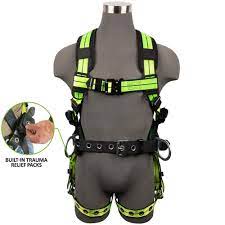 PRO+ Construction Harness: 3D, QC Chest,