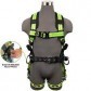 PRO+ Construction Harness: 3D, QC Chest,